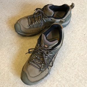 Merrell Continuum hiking shoes.